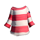 Pink Easy-Stripe Shirt